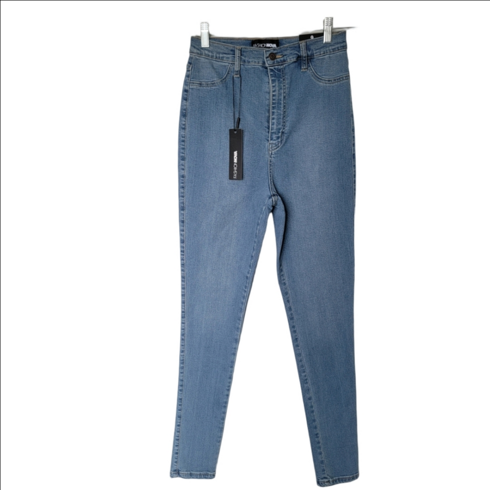 Fashion Nova High Rise Denim Jeans